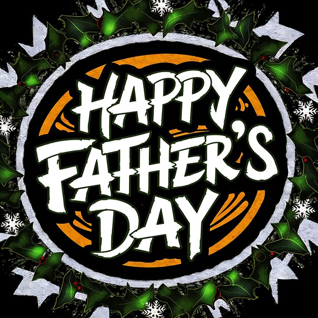 Happy Fathers day speci social media template background