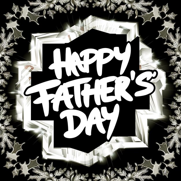 Happy Fathers day speci social media template background