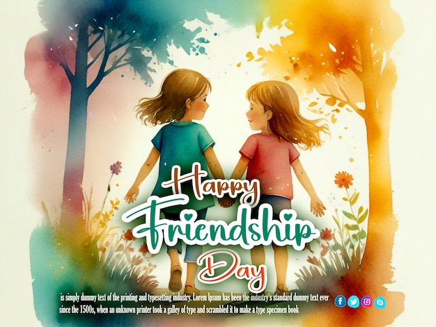 HAPPY FRIENDSHIP DAY