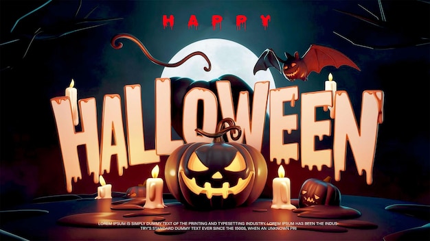 Happy Halloween celebration template