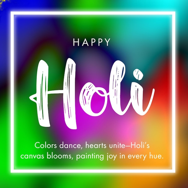 Happy Holi Instagram