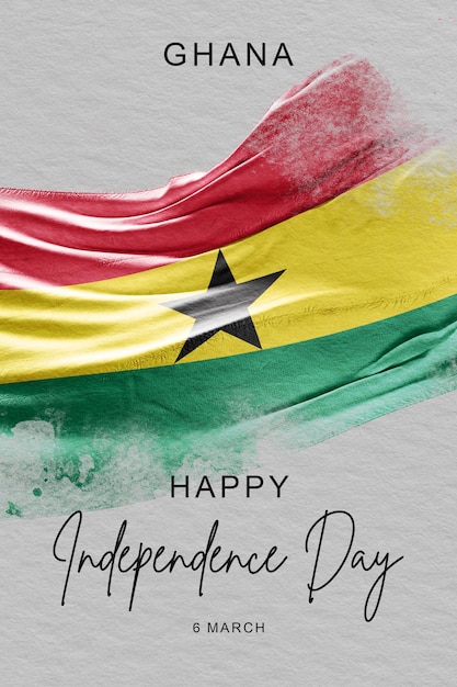 Happy independence day GHANA social media post design