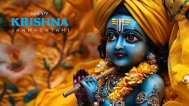 happy krishna janmashtami festival of india