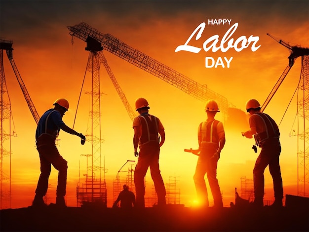 Happy labor day background