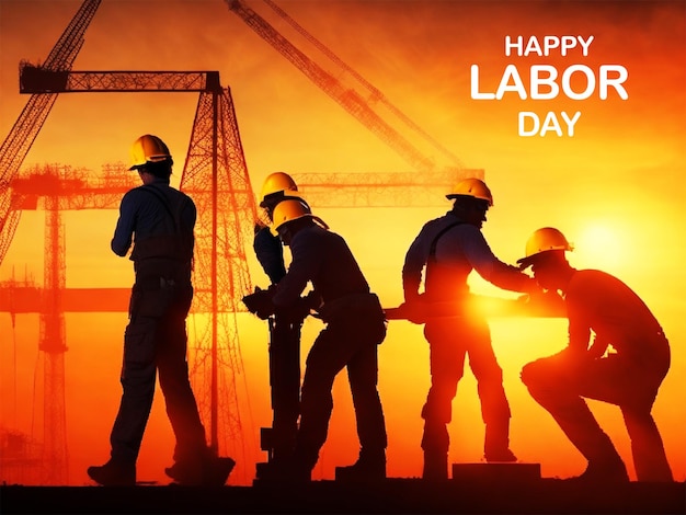 Happy labor day background