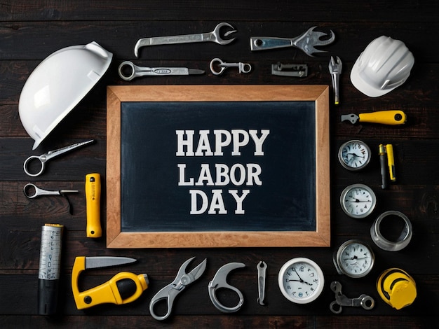 Happy Labor Day poster banner