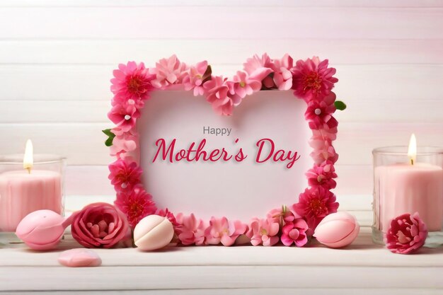 Happy mothers day social media banner design template