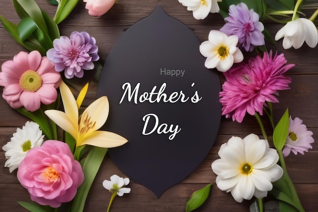 Happy mothers day social media banner design template