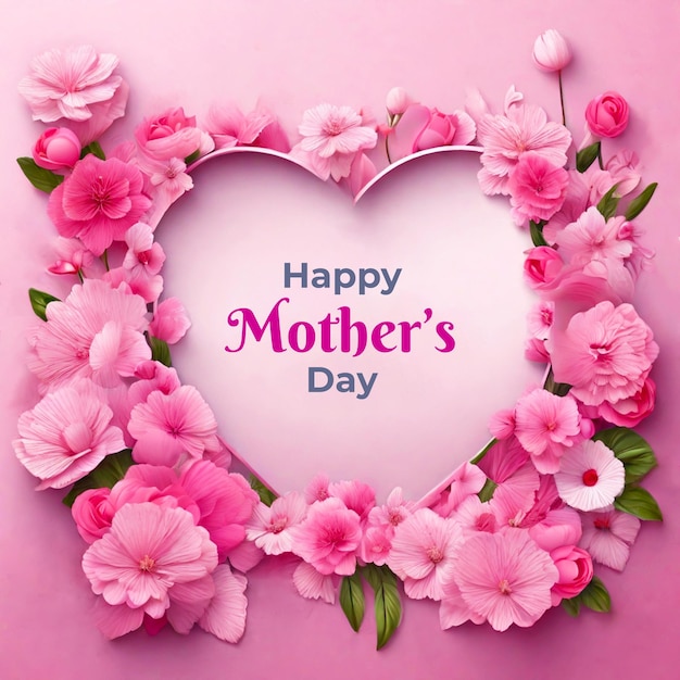 Happy Mothers day social Media post template