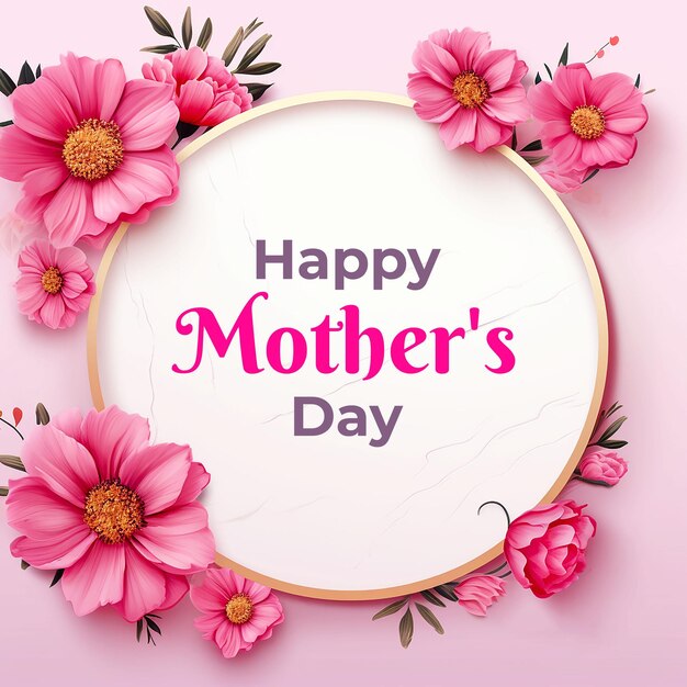 Happy Mothers Day Template social Media Post