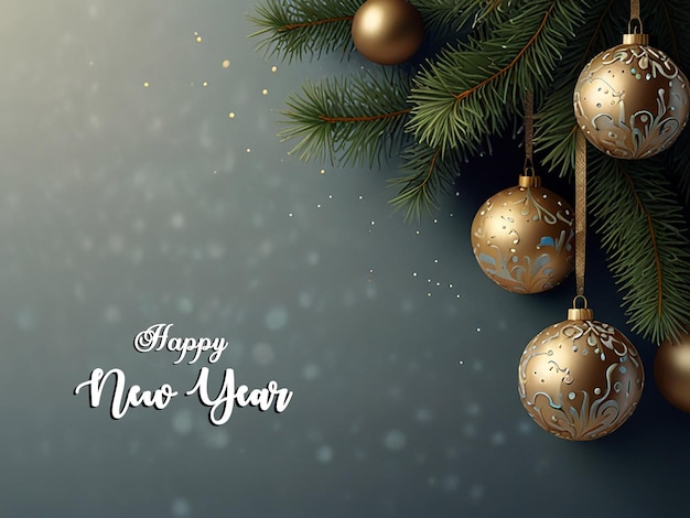 PSD happy new year background or templates with editable file