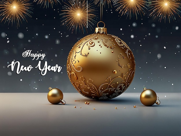 Happy new year background or templates with editable file