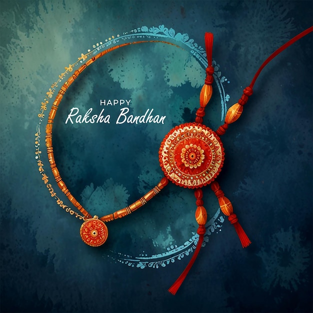 PSD happy raksha bandhan background