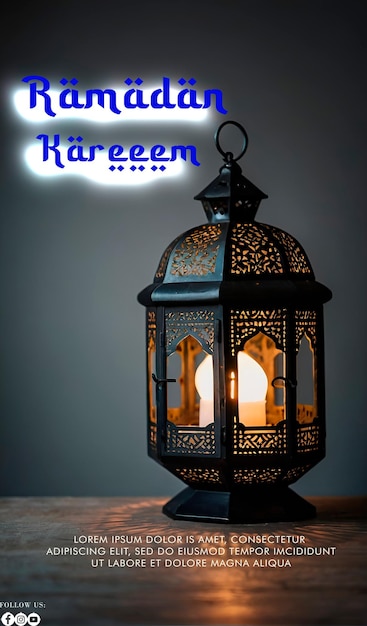 Happy ramadhan latern night