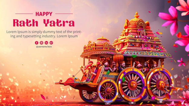 Happy rath yatra Festival