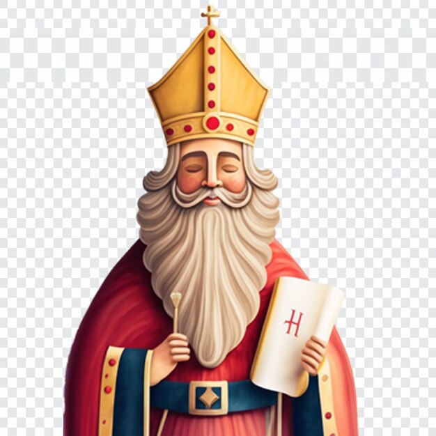 PSD happy sinterklaas banner template png background