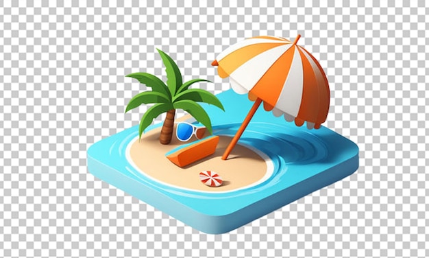 Happy Summer Day PNG illustration