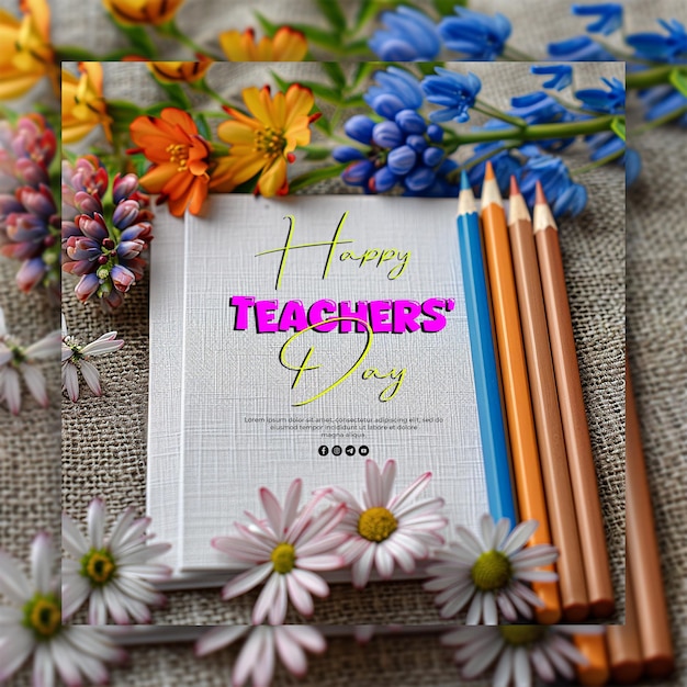 PSD happy teachers day background