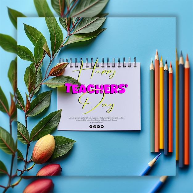 PSD happy teachers day background