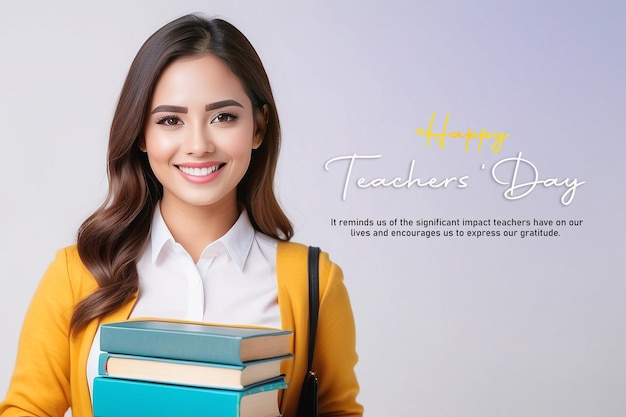 Happy teachers day social media banner