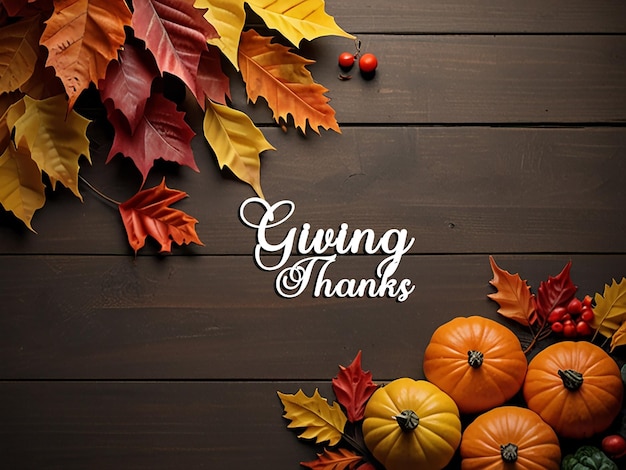 Happy thanks giving card or template background with editable file