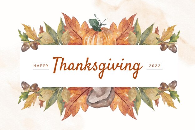 Happy Thanksgiving Greeting Template