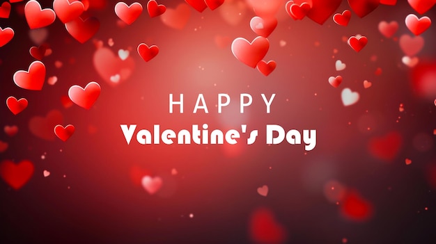 Happy velentines day Background PSD