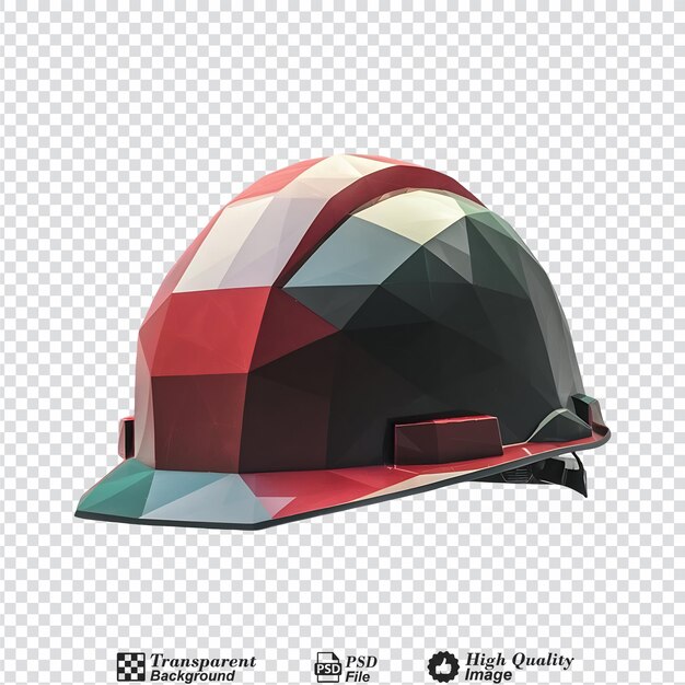 PSD hard hat isolated on transparent background