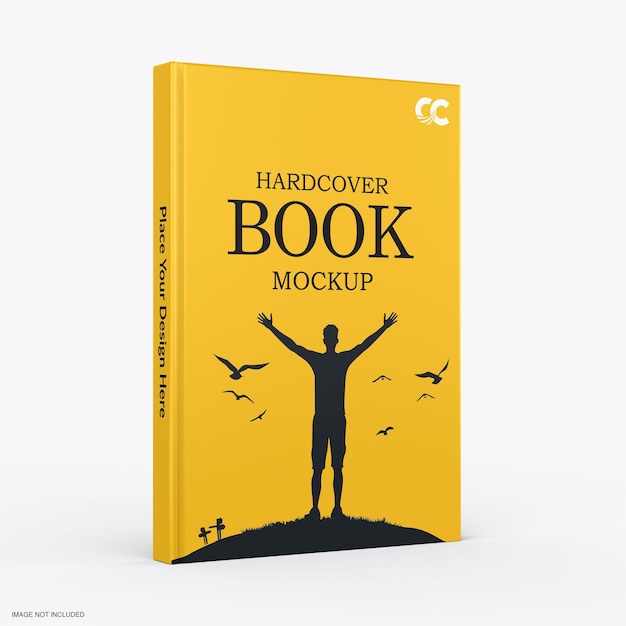 PSD hardcover book mockup