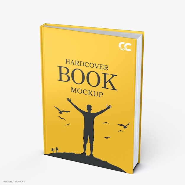 PSD hardcover book mockup