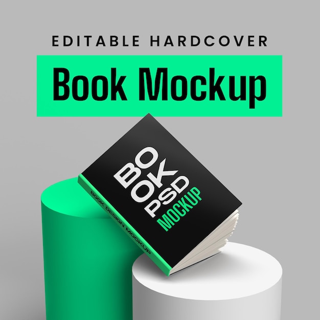 Hardcover Book Mockup