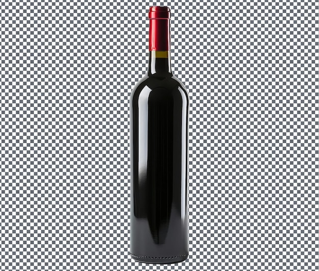 PSD harmful wine isolated on transparent background isolated