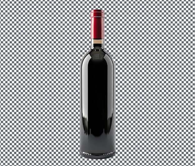 PSD harmful wine isolated on transparent background