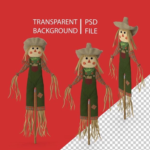 Harvest Scarecrow PNG