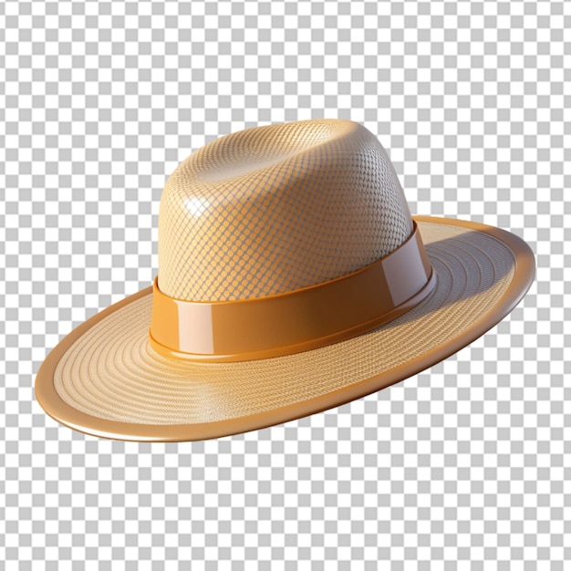 Hat isolated on transparent background