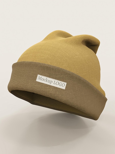 hat logo mockup