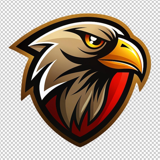 Hawk logo on transparent background