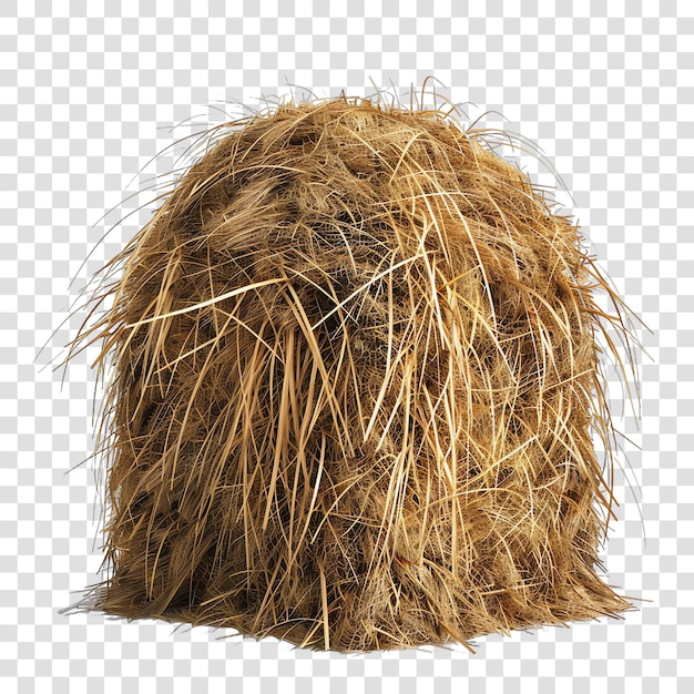 PSD haystack realistic isolated on transparent background