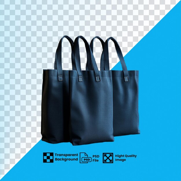 PSD hd quality totebag transparent image