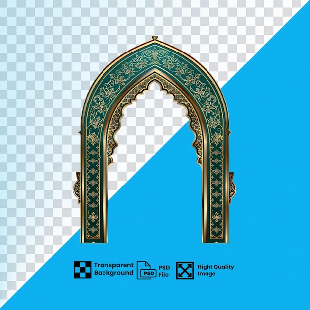 PSD hd quality transparant islamic frame