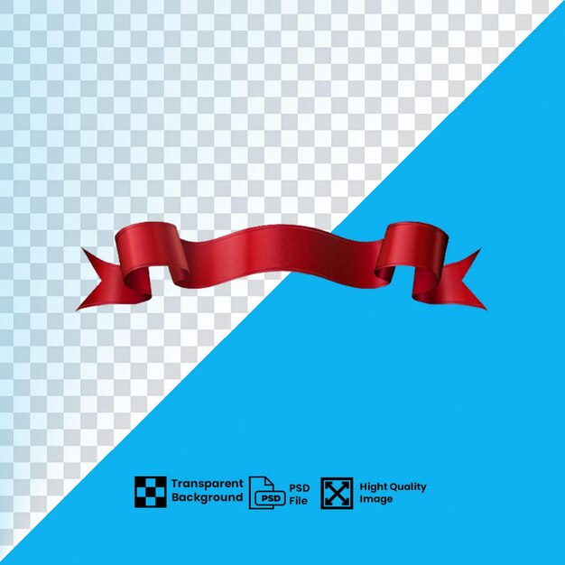 PSD hd quality transparent banner ribbon image