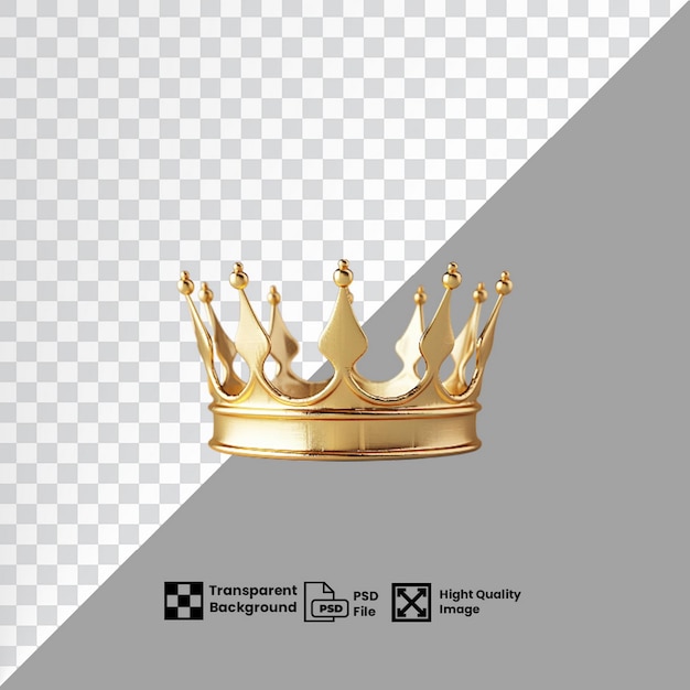 HD quality transparent crown image