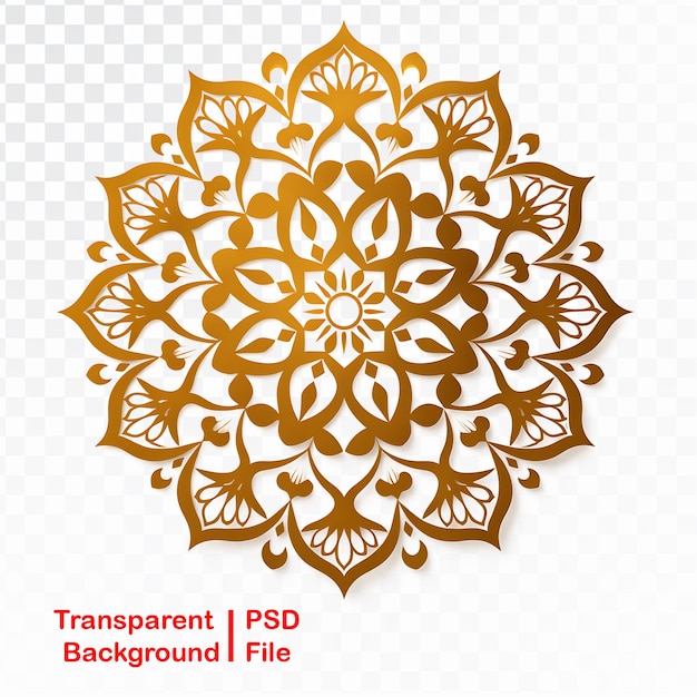 HD quality transparent mandala ornament images