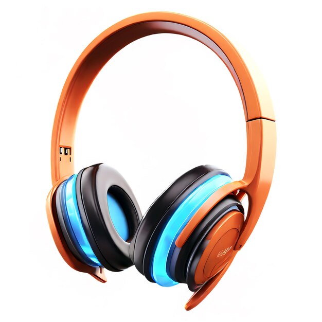 Headphone transparent background