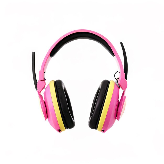 Headphone transparent background