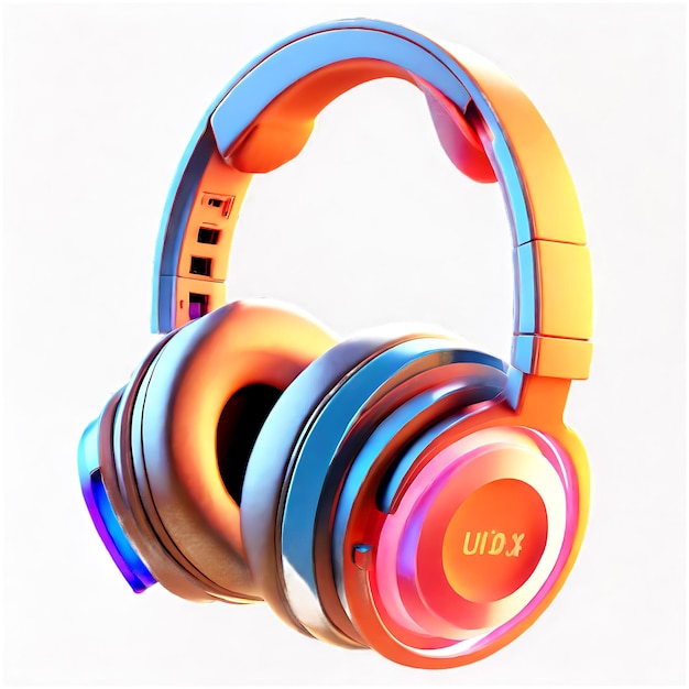 PSD headphone transparent background