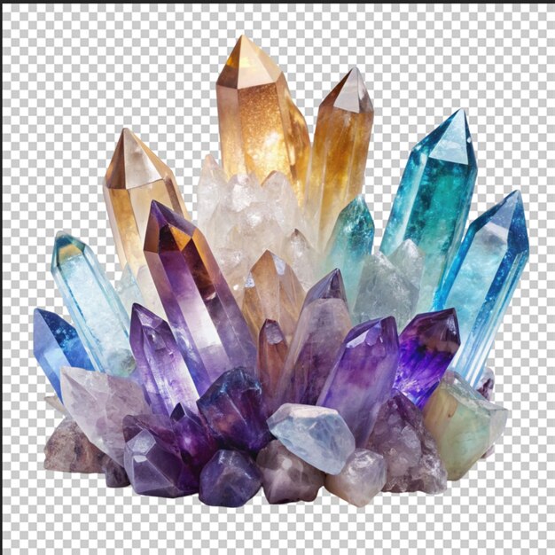 healing stone rock quartz conglomerate aquamarine gemstone icon geologic aura magic chakra threedimensional 3d render blue crystal isolated white background gem natural nugget esoteric accessory