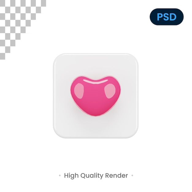 Health 3D Render Illustration Premium Psd