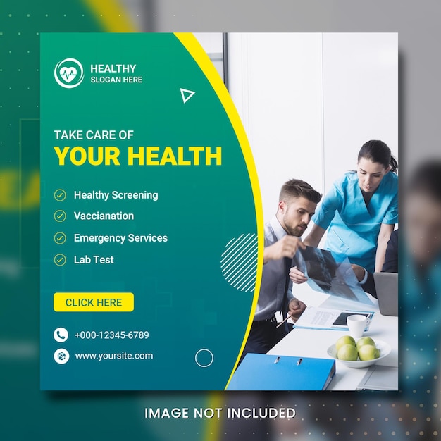 Health medical banner