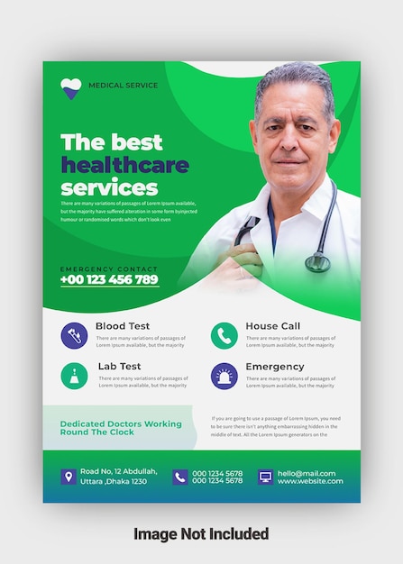 Healthcare flyer Design